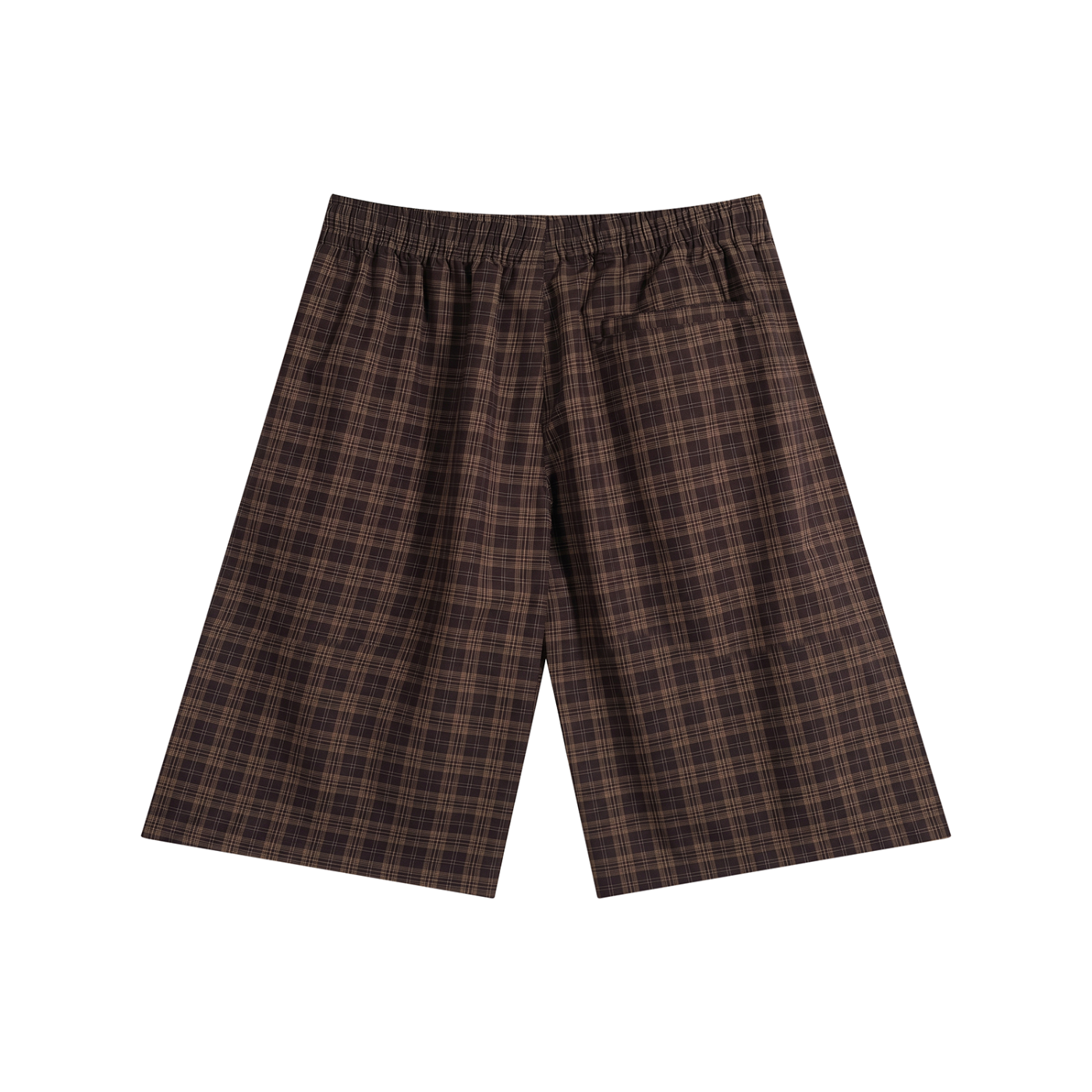 TOAO Plaid Wide Leg Shorts