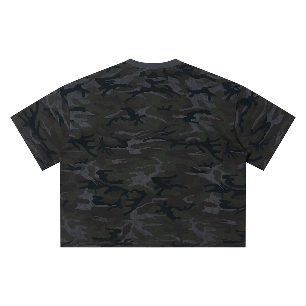 TOAO Sporting Dept. Camo Boxy Tee