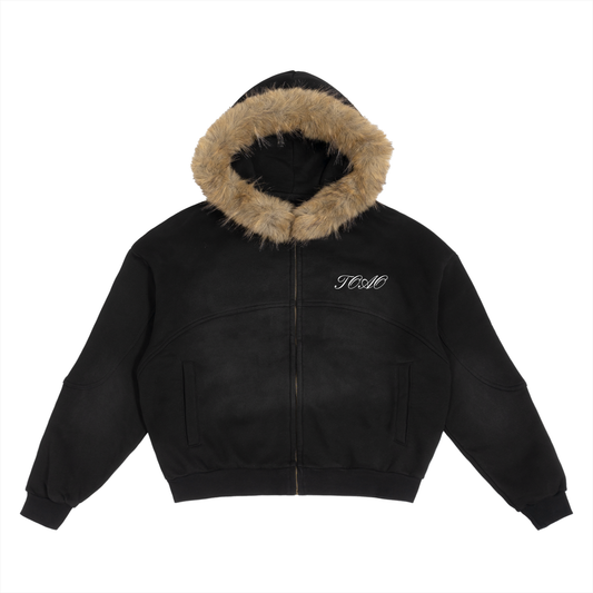 TOAO Fur Hoodie