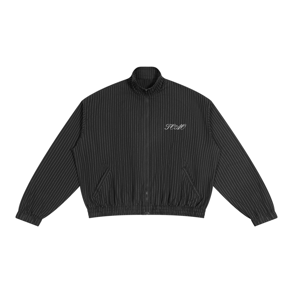 TOAO Striped Full-Zip Track Jacket