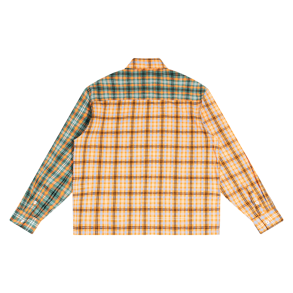 Mix-Match Plaid Shirt