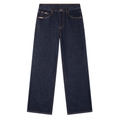 Dark Heavyweight Straight Leg Denim Jeans