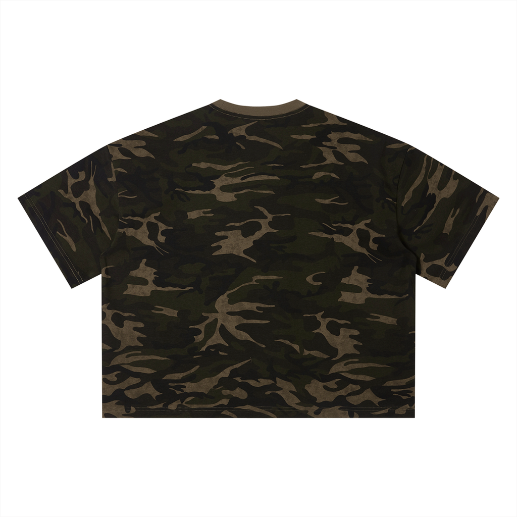 TOAO Sporting Dept. Camo Boxy Tee