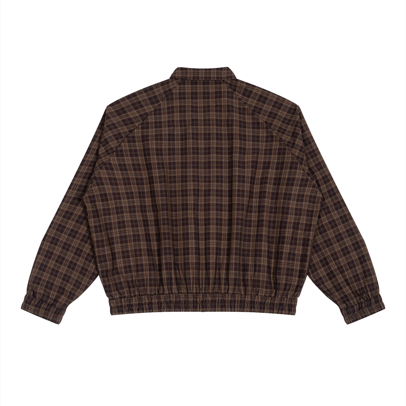 TOAO Plaid Full-Zip Track Jacket