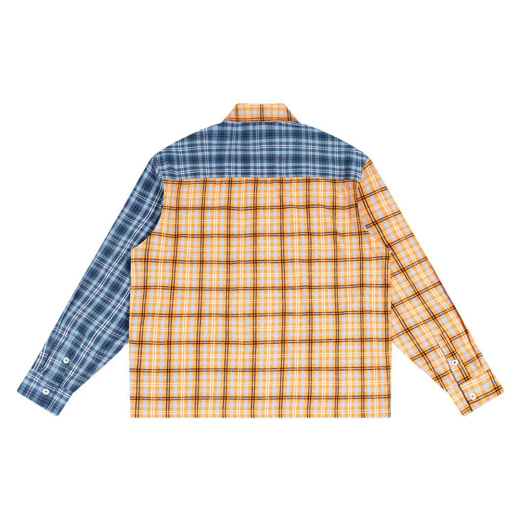 Mix-Match Plaid Shirt