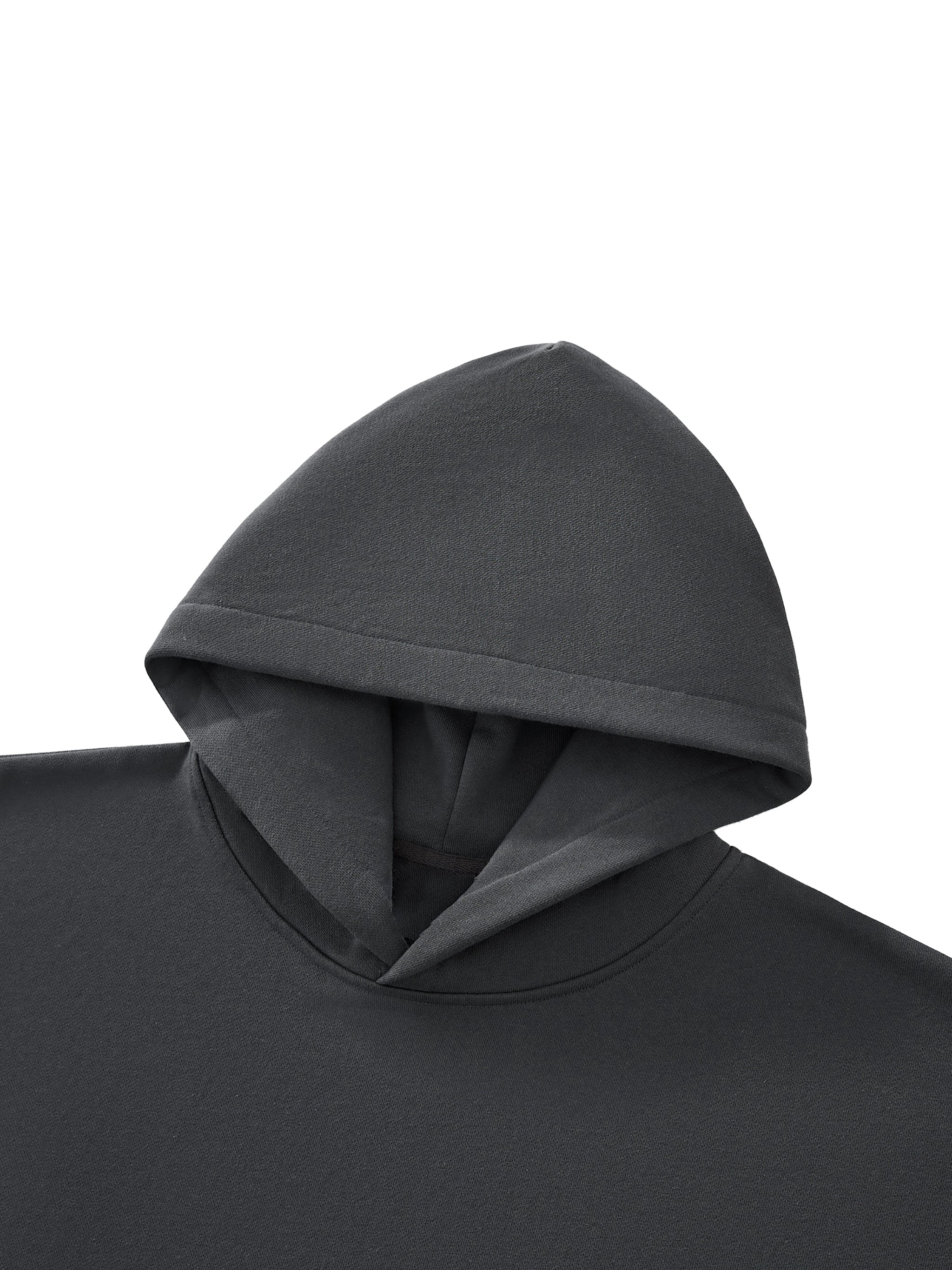 Essential Heavyweight Oversized Drawstring Hem Hoodie