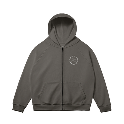 Logo Fleece-Lined Zip Up Jacket