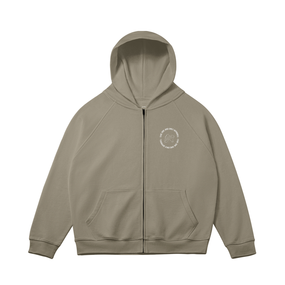 Logo Fleece-Lined Zip Up Jacket