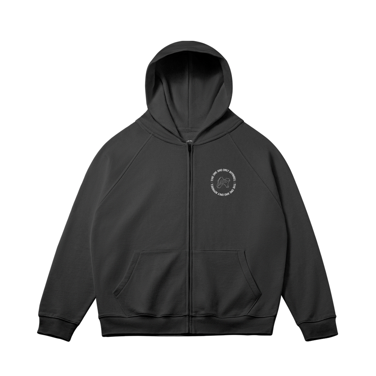 Logo Fleece-Lined Zip Up Jacket