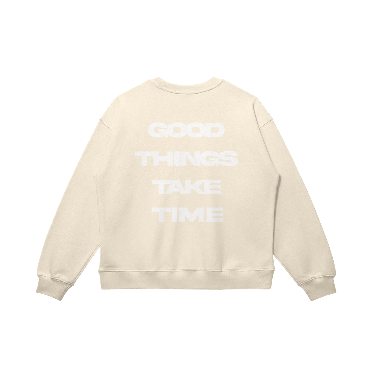 Melting Clock Oversized Crewneck