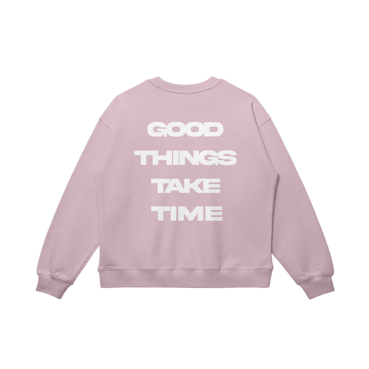 Melting Clock Oversized Crewneck