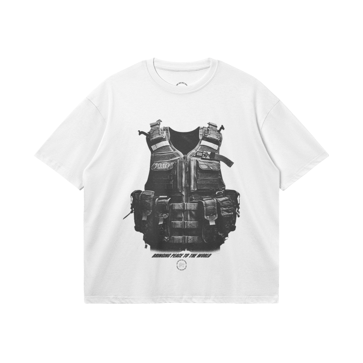 TOAO Militia Oversized Graphic Tee