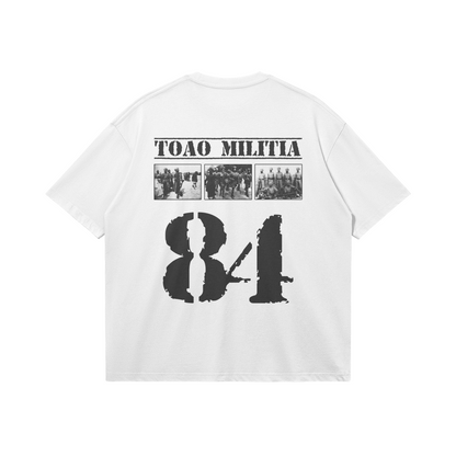 TOAO Militia Oversized Graphic Tee