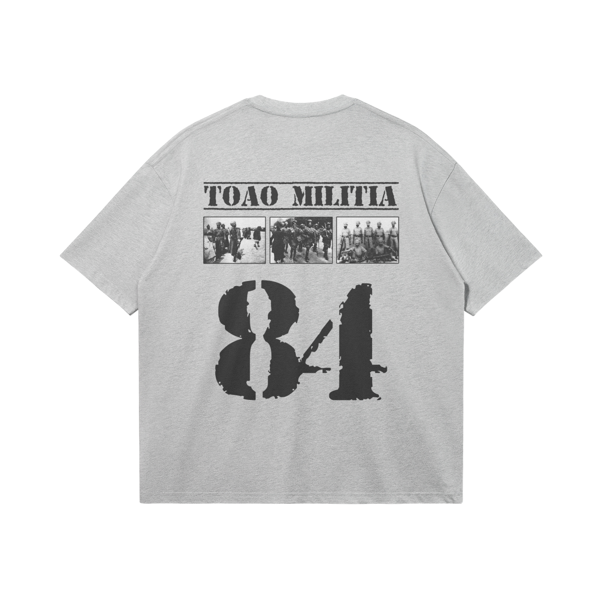 TOAO Militia Oversized Graphic Tee