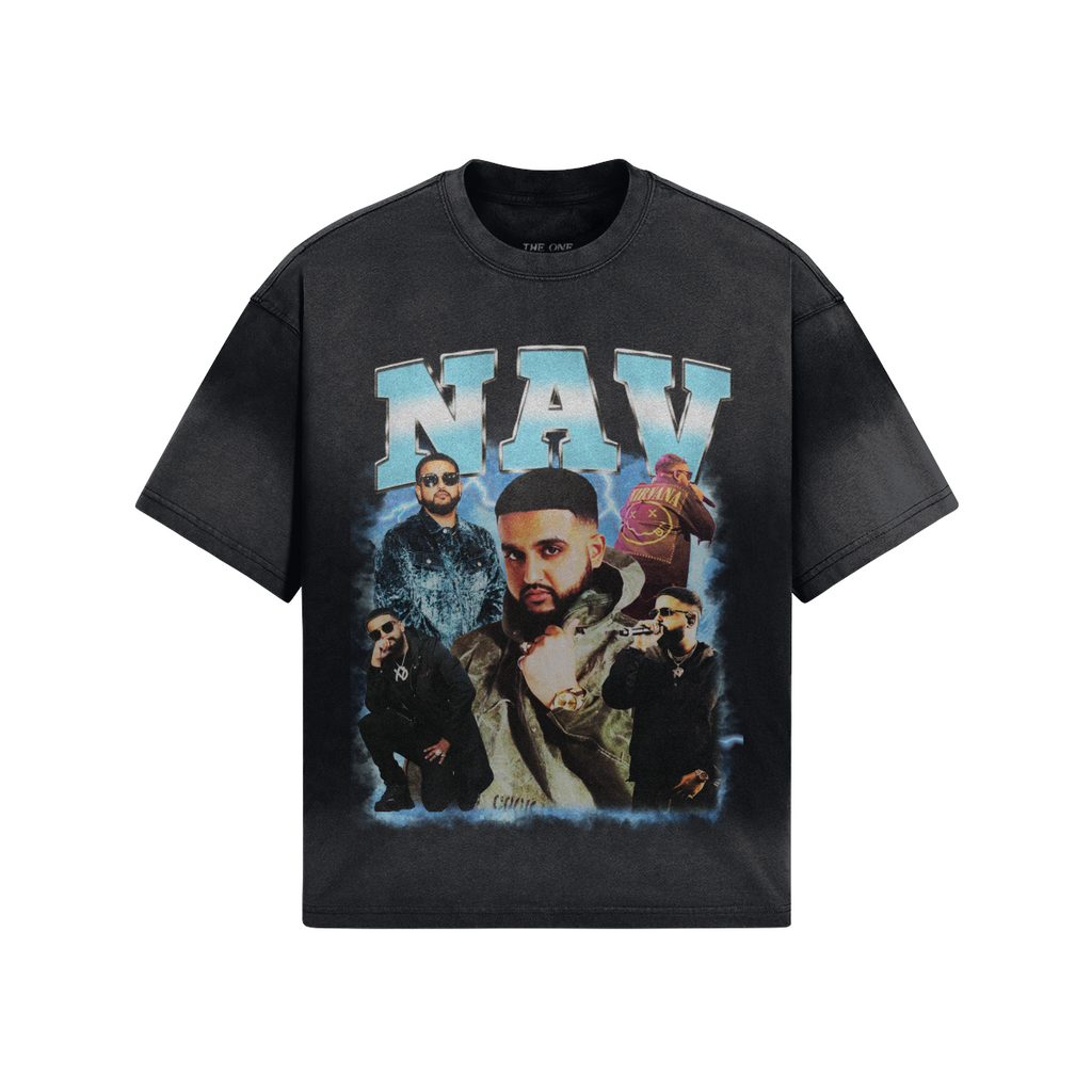 Nav Oversized Boxy Graphics Tee