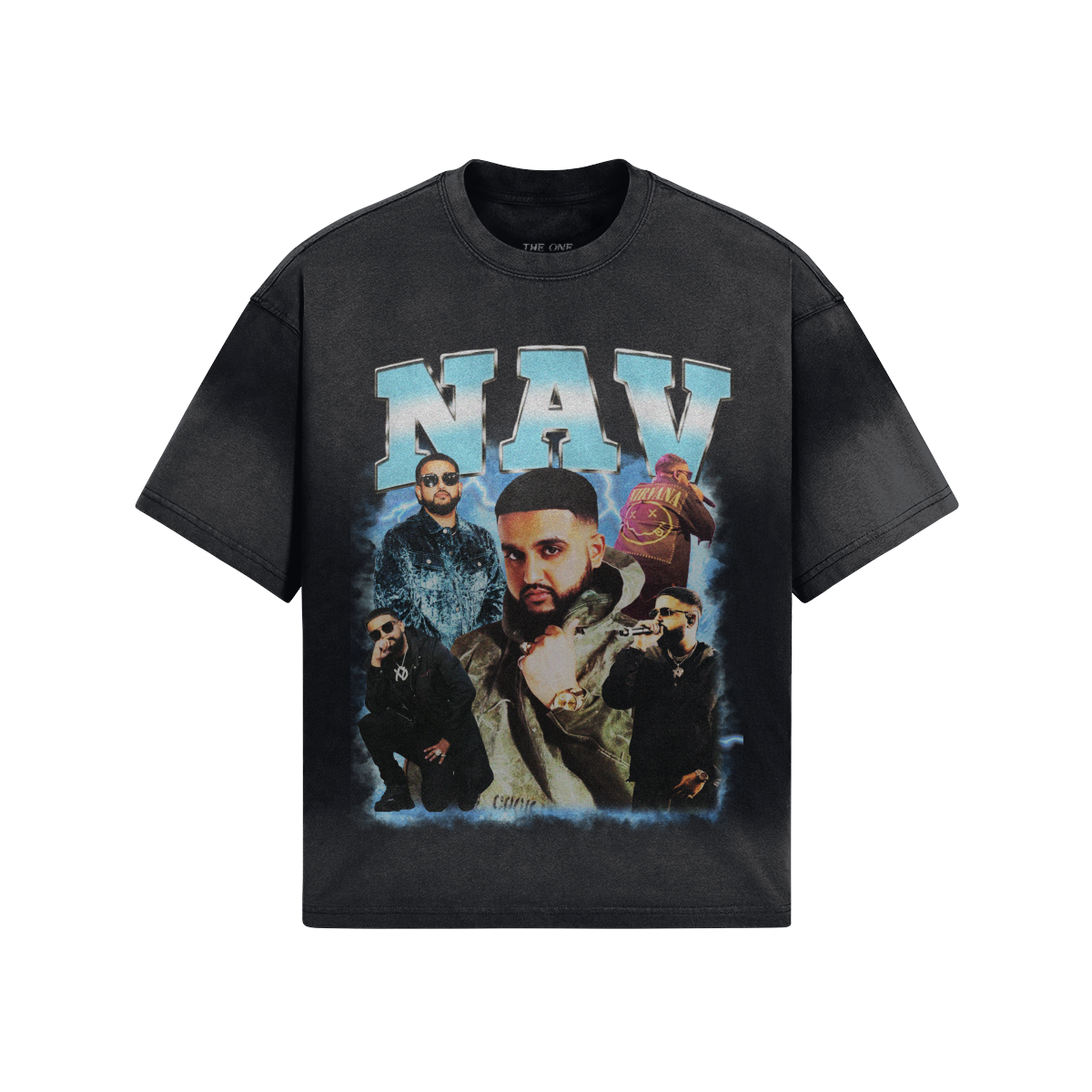 Nav Oversized Boxy Graphics Tee
