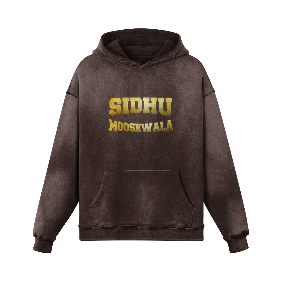 Sidhu Moosewala Oversized Washed Hoodie