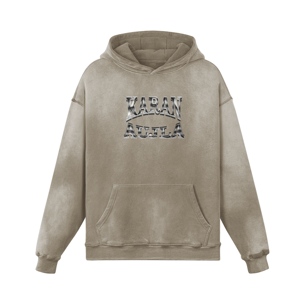 Karan Aujla BW Oversized Washed Hoodie
