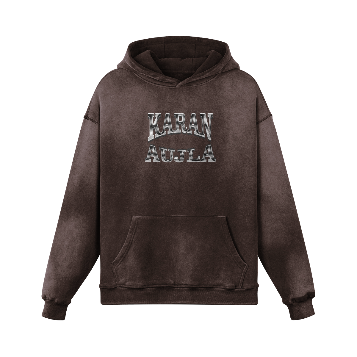 Karan Aujla BW Oversized Washed Hoodie