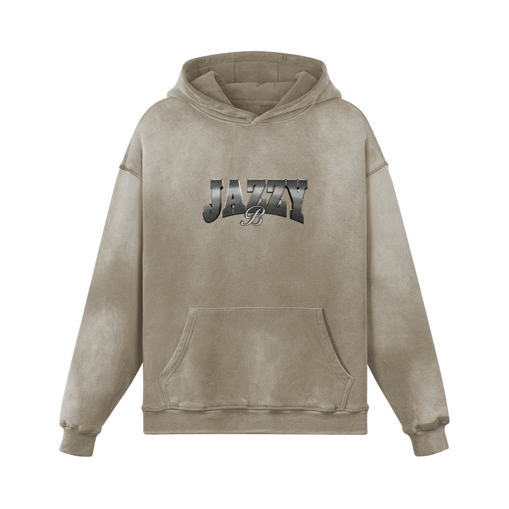 Jazzy B BW Oversized Washed Hoodie