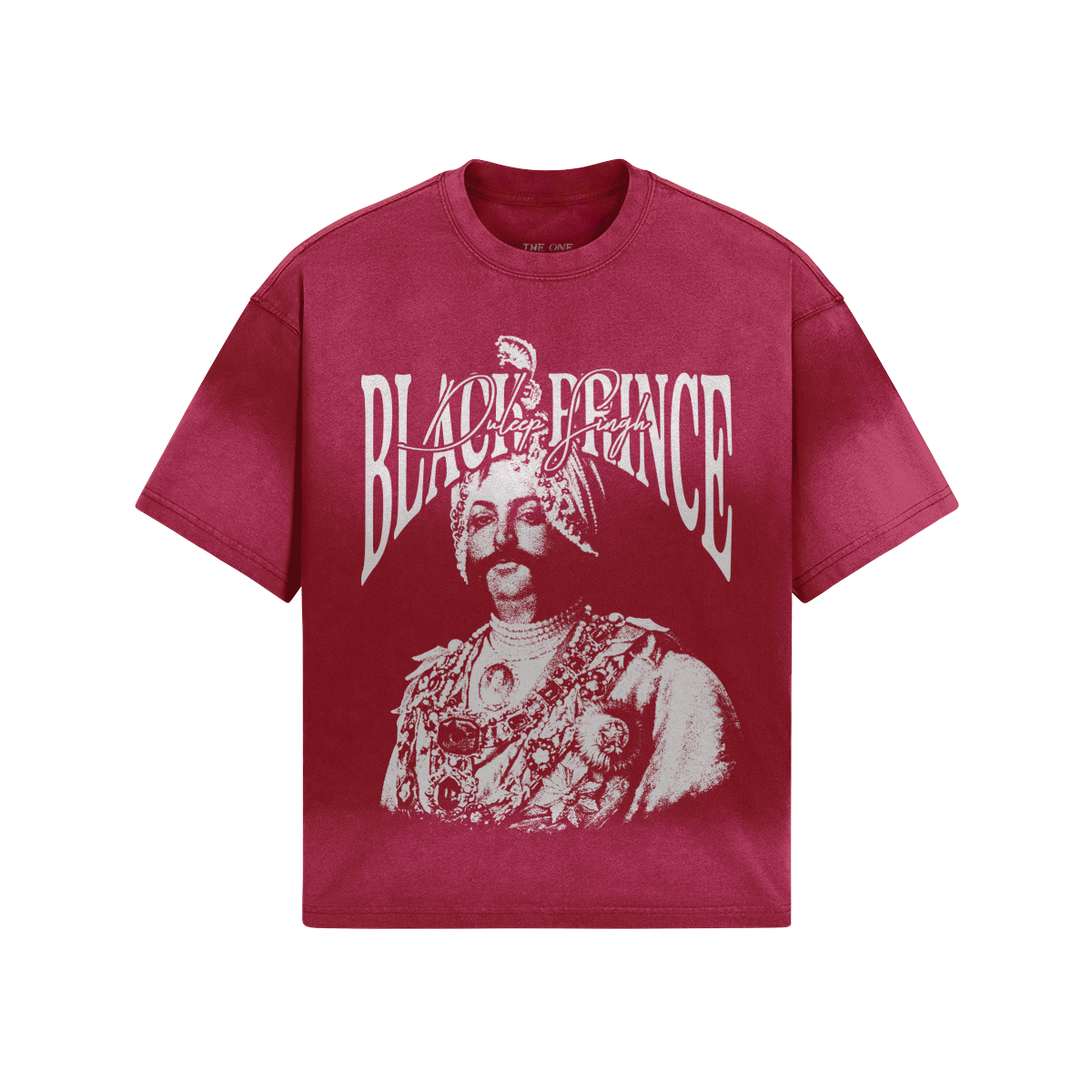 The Black Prince Oversized Boxy Washed Tee