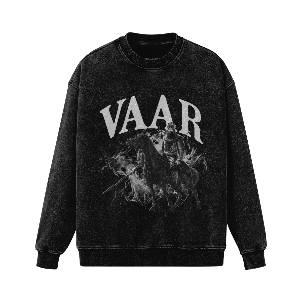 Vaar Oversized Acid Washed Crewneck