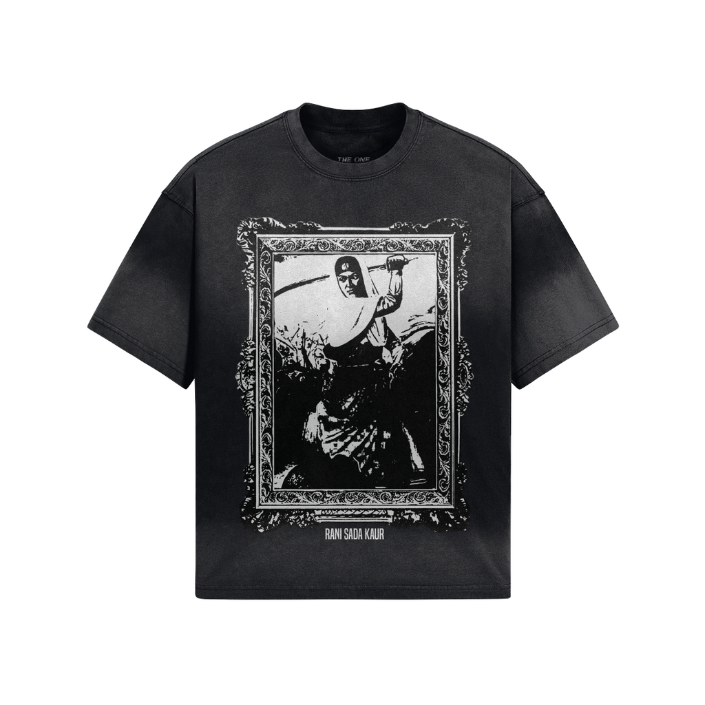 Rani Sada Kaur Oversized Boxy Washed Tee