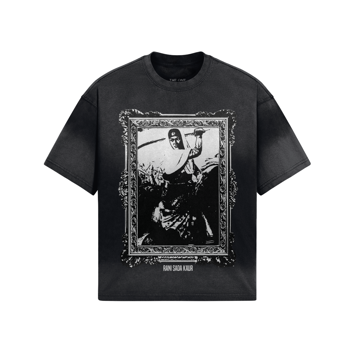 Rani Sada Kaur Oversized Boxy Washed Tee