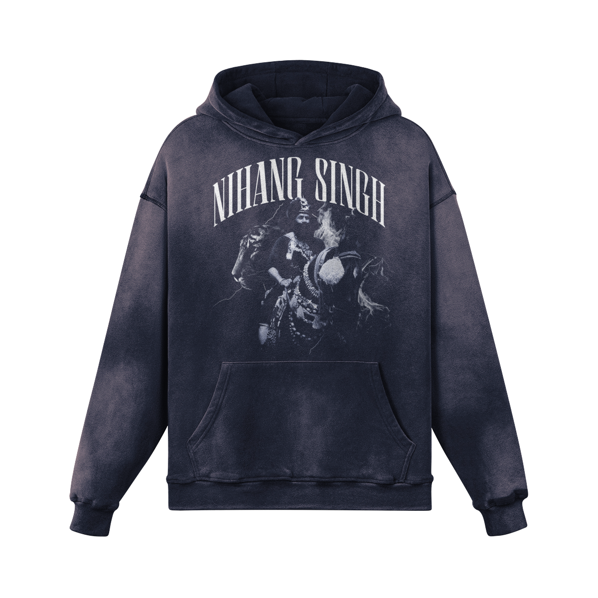 Nihang Singh Oversized Washed Hoodie