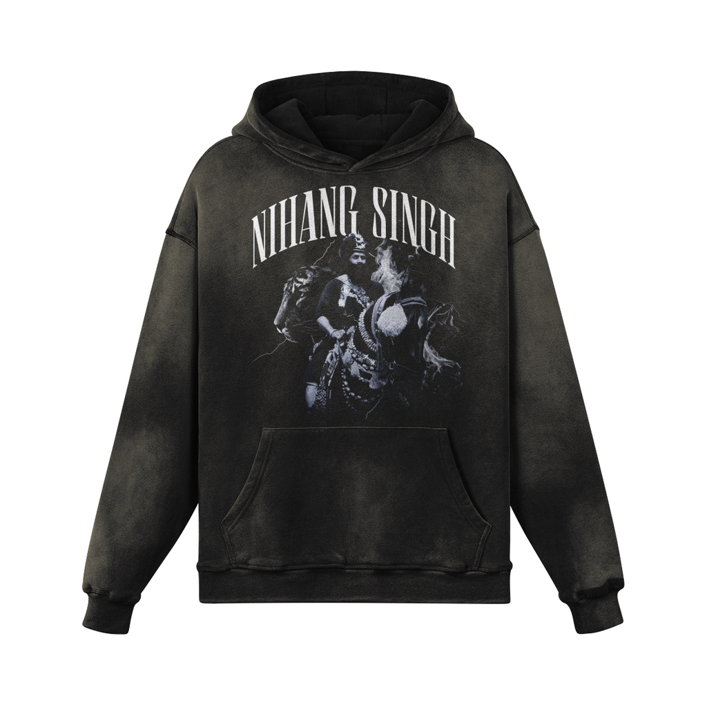 Nihang Singh Oversized Washed Hoodie