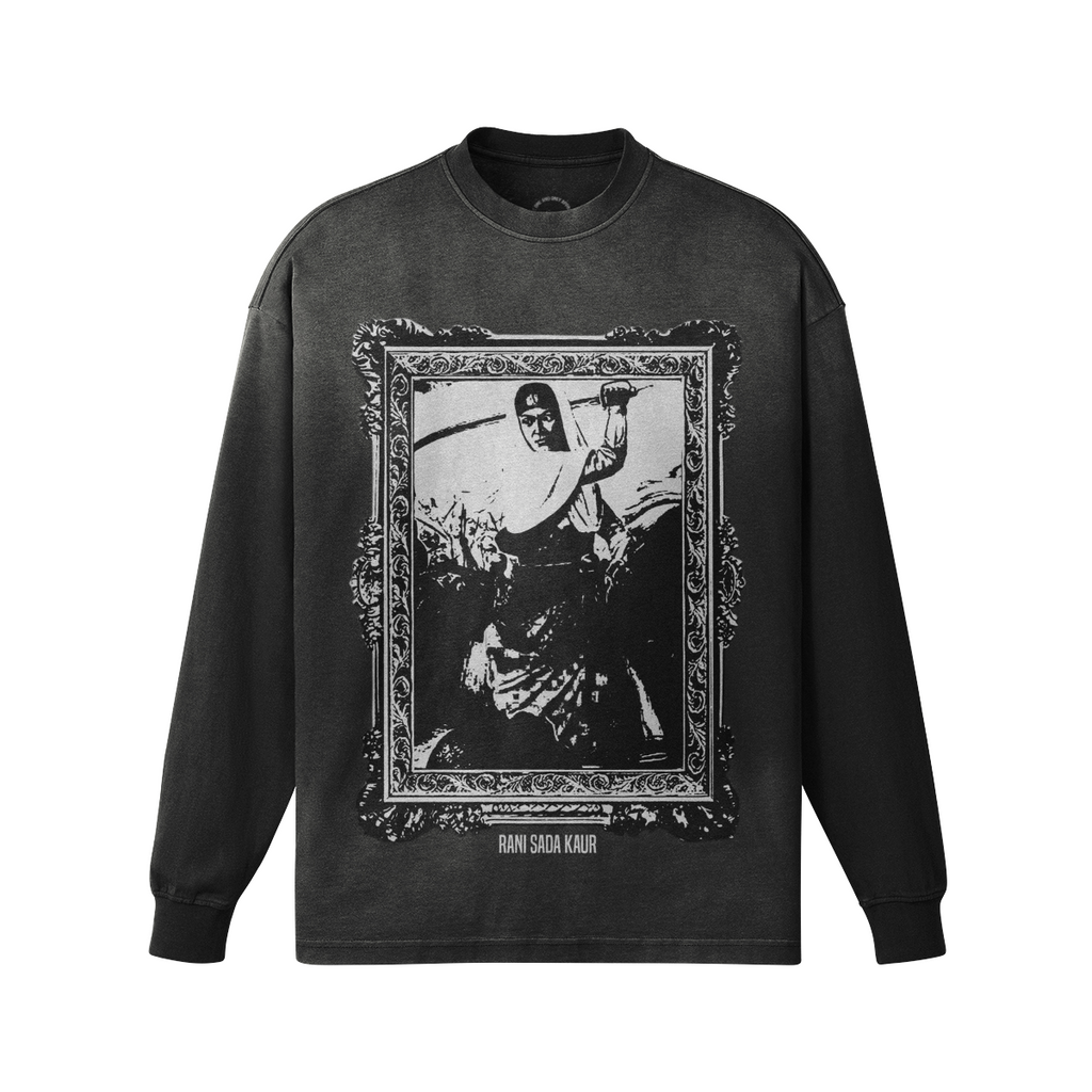 Rani Sada Kaur Oversized Faded Long Sleeve