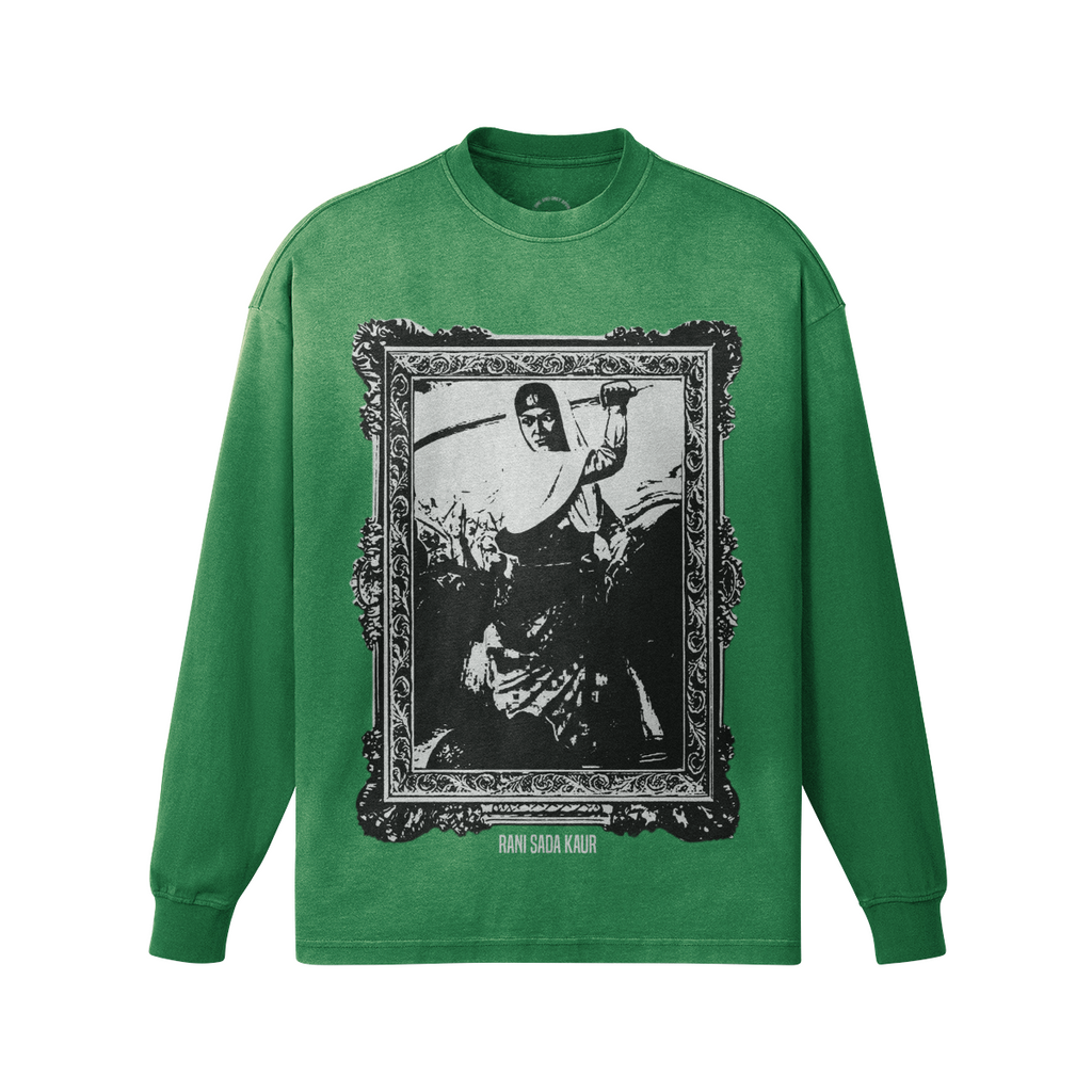 Rani Sada Kaur Oversized Faded Long Sleeve