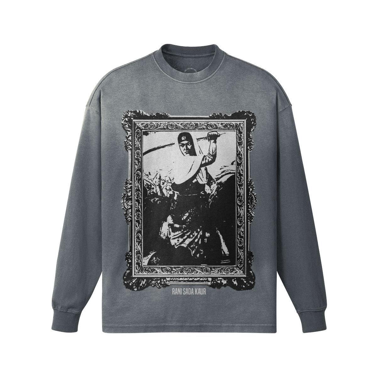 Rani Sada Kaur Oversized Faded Long Sleeve