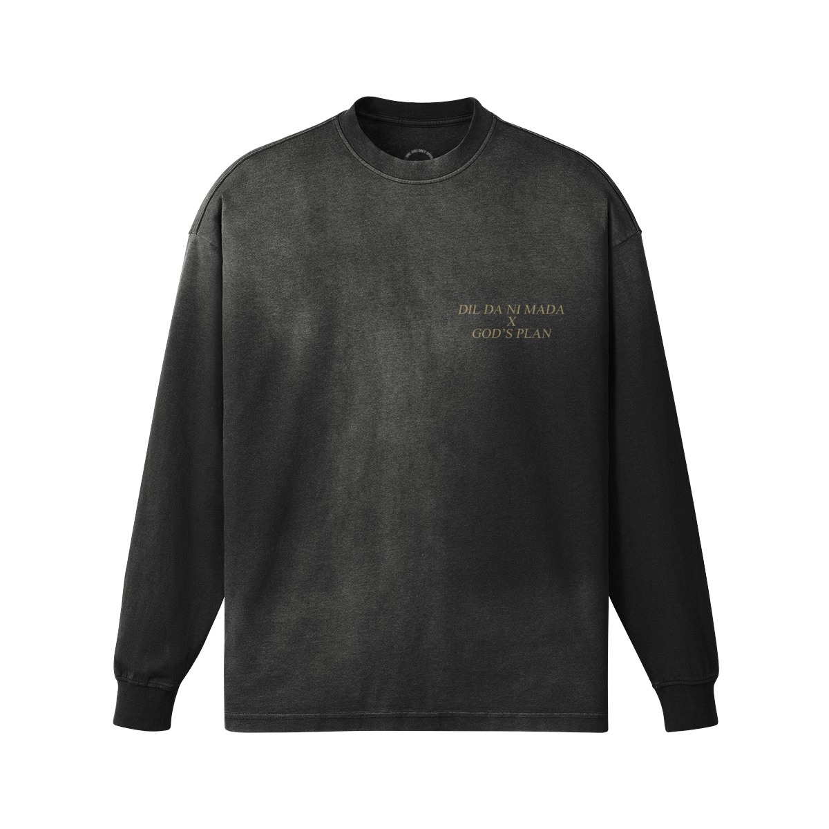 Sidhu X Drake Oversized Faded Long Sleeve