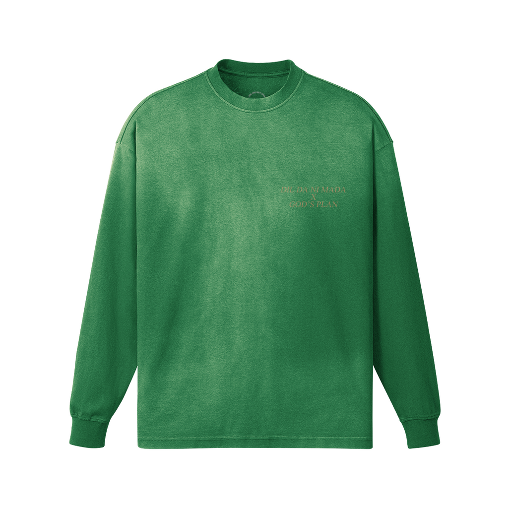 Sidhu X Drake Oversized Faded Long Sleeve