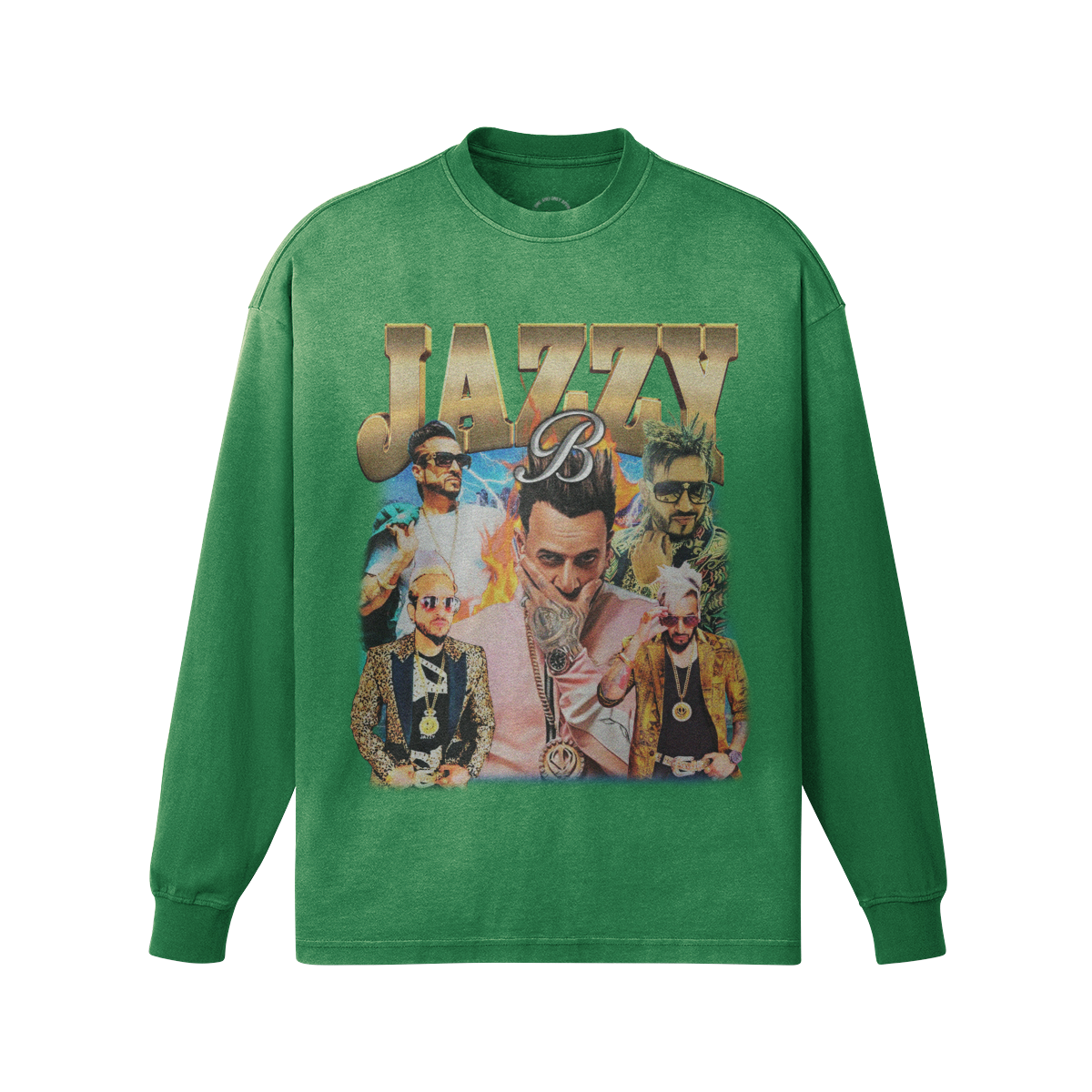 Jazzy B Oversized Faded Long Sleeve