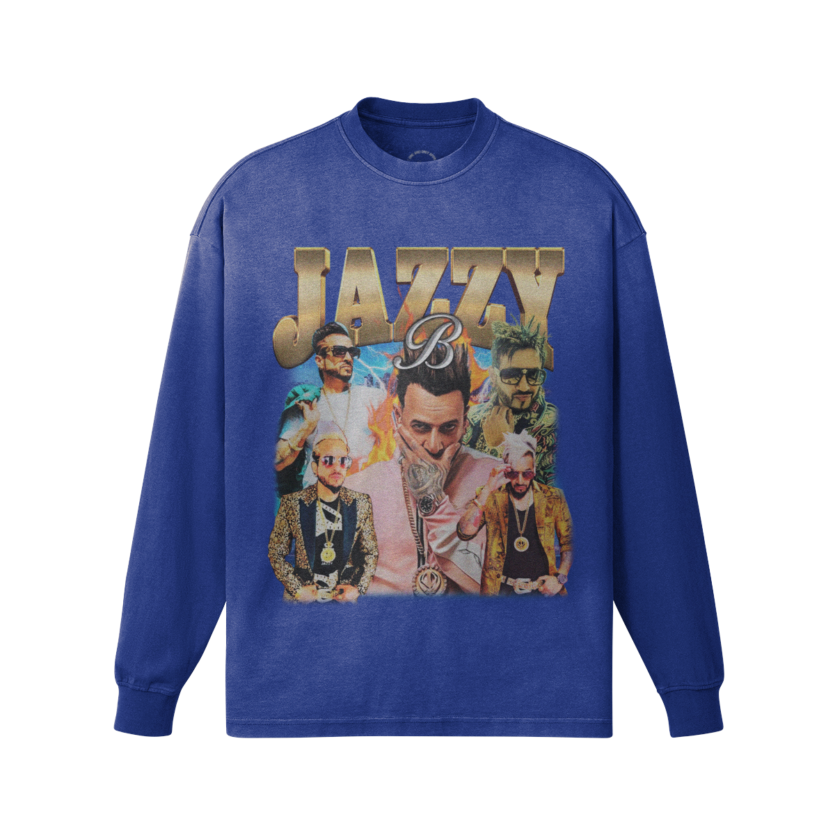 Jazzy B Oversized Faded Long Sleeve