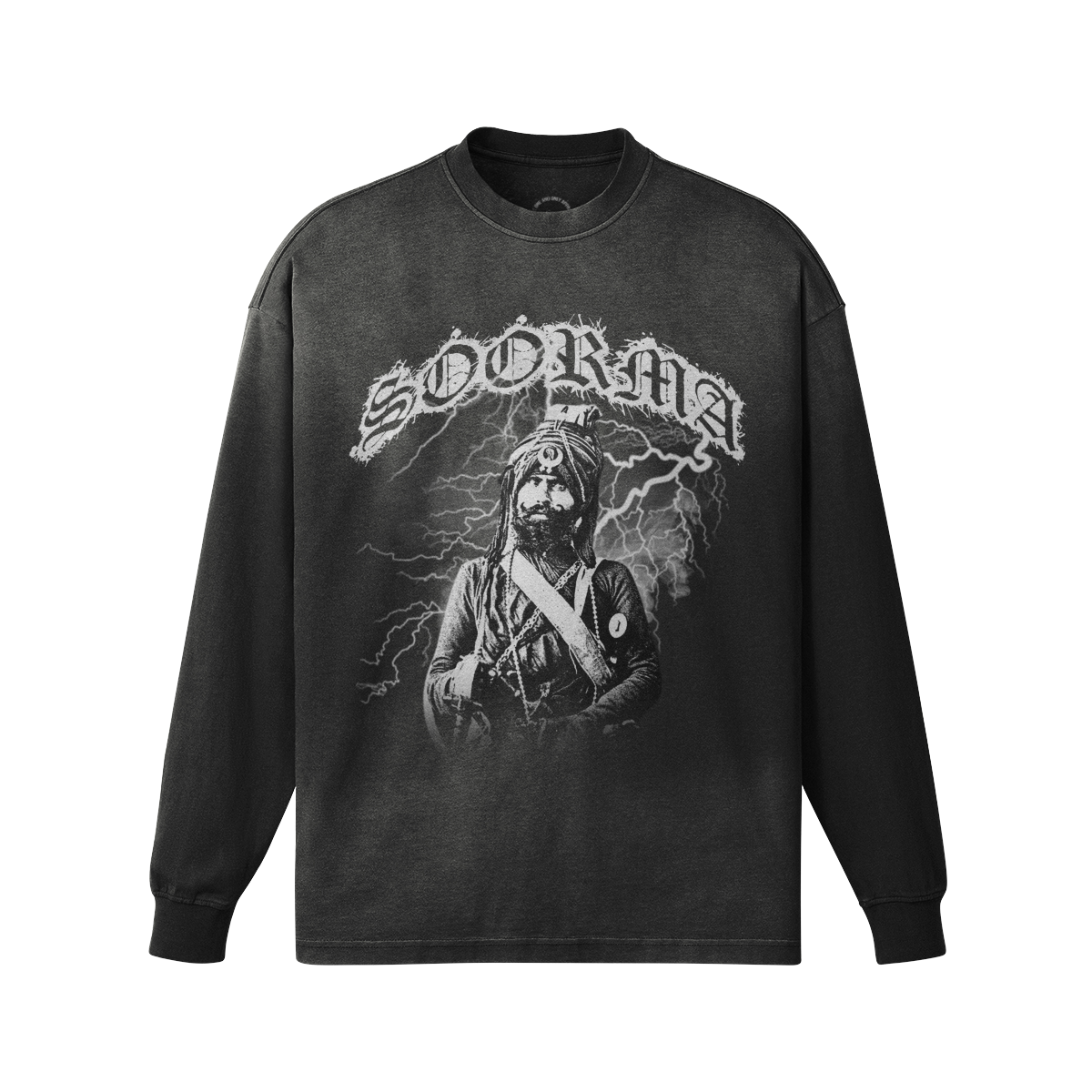 Soorma Oversized Faded Long Sleeve