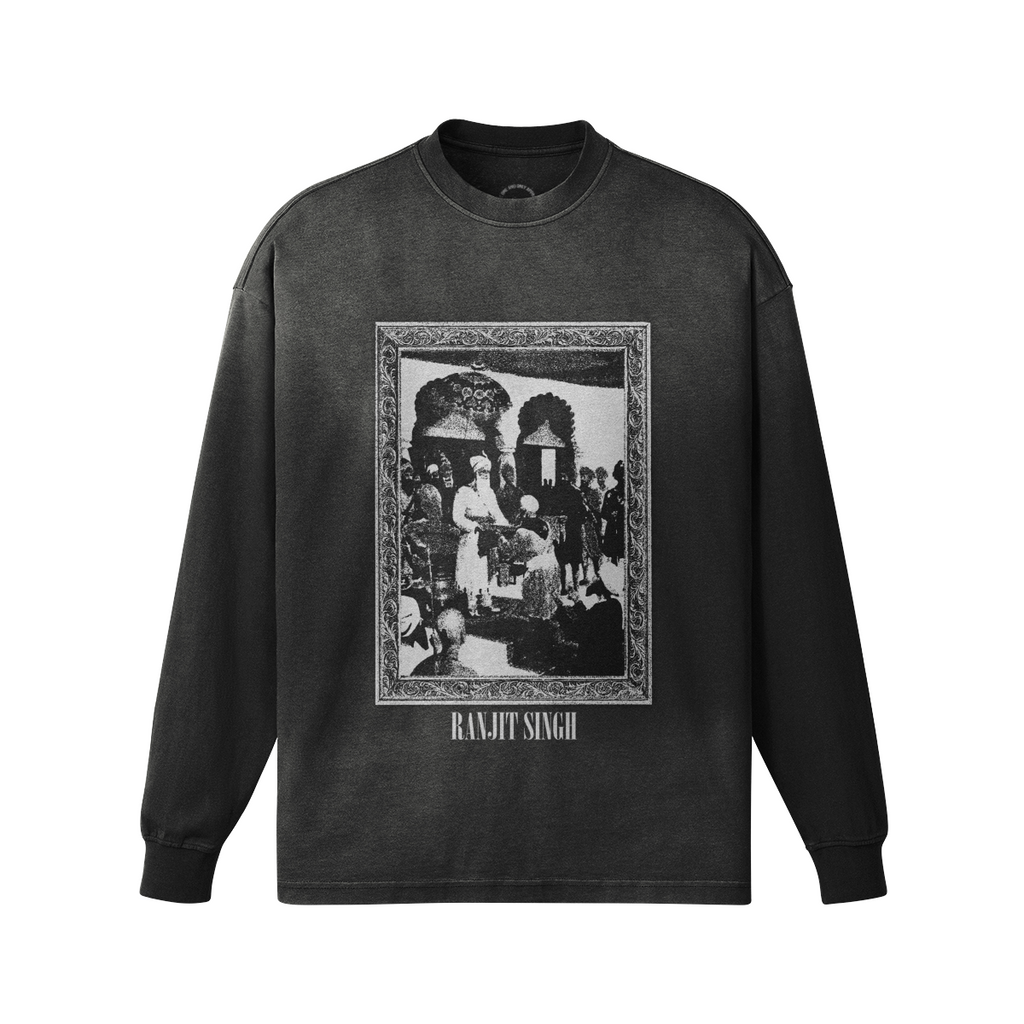 Ranjit Singh Oversized Faded Long Sleeve