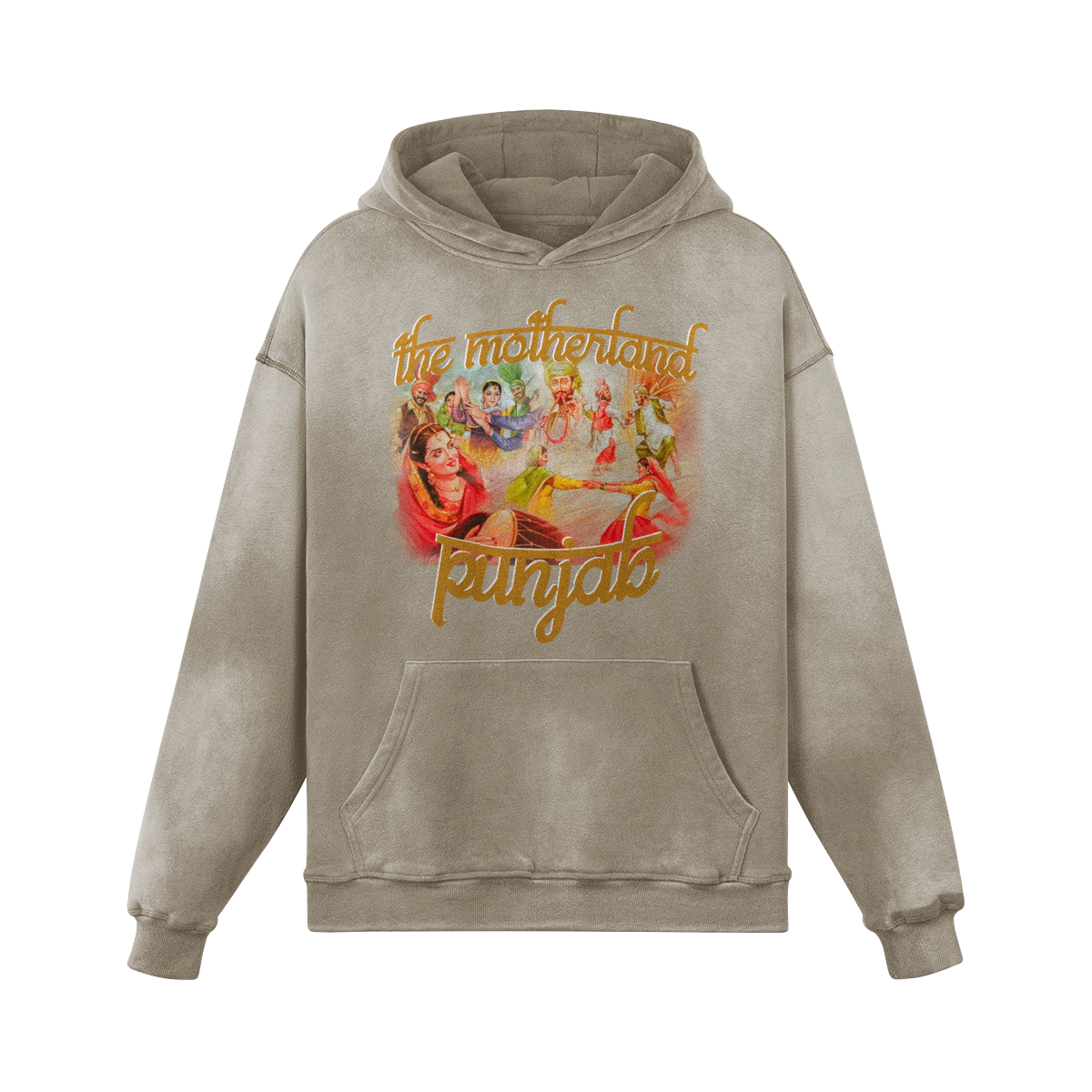 The Motherland Oversized Washed Hoodie